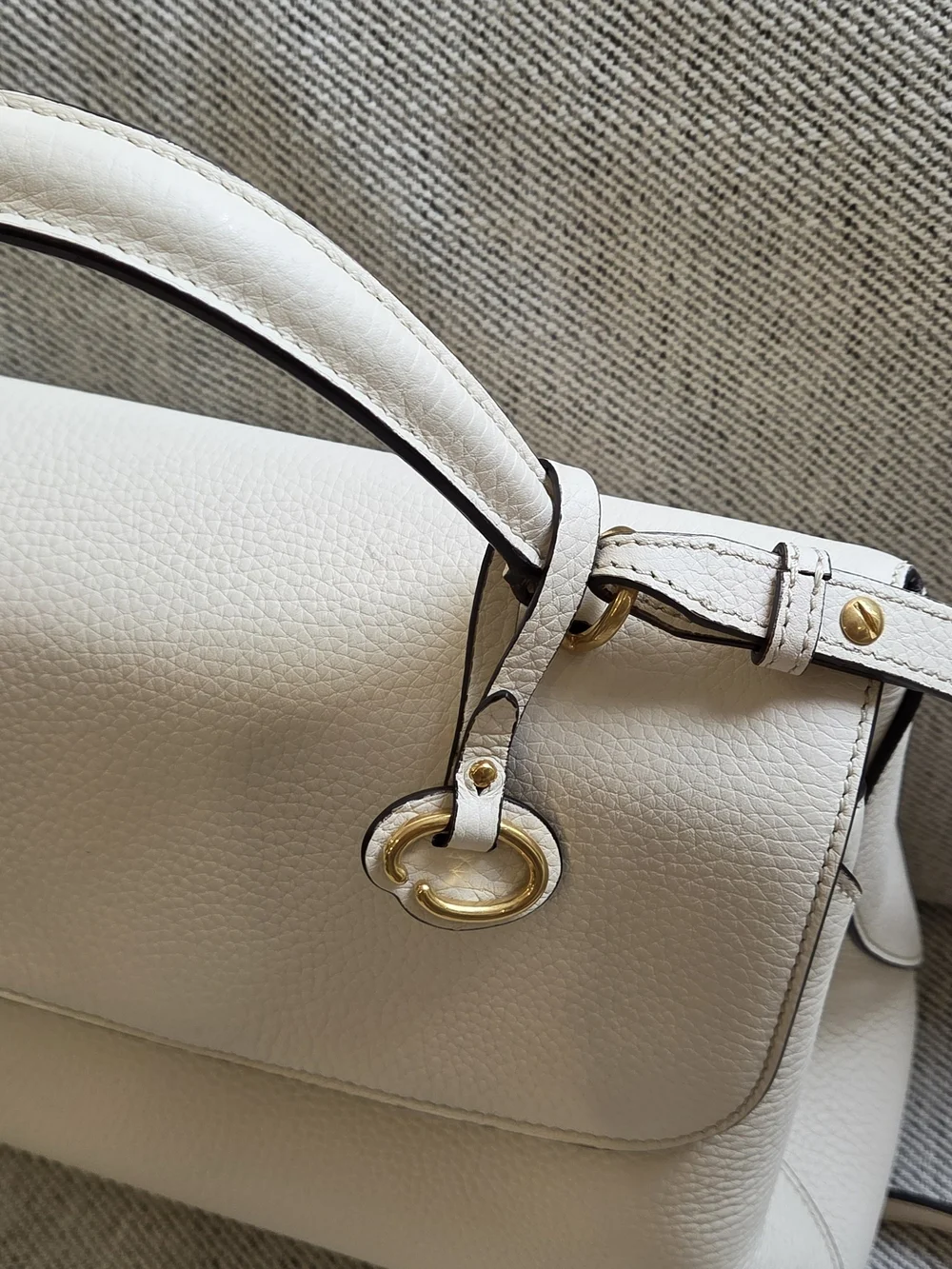 Oscar De La Renta Poppy Handbag